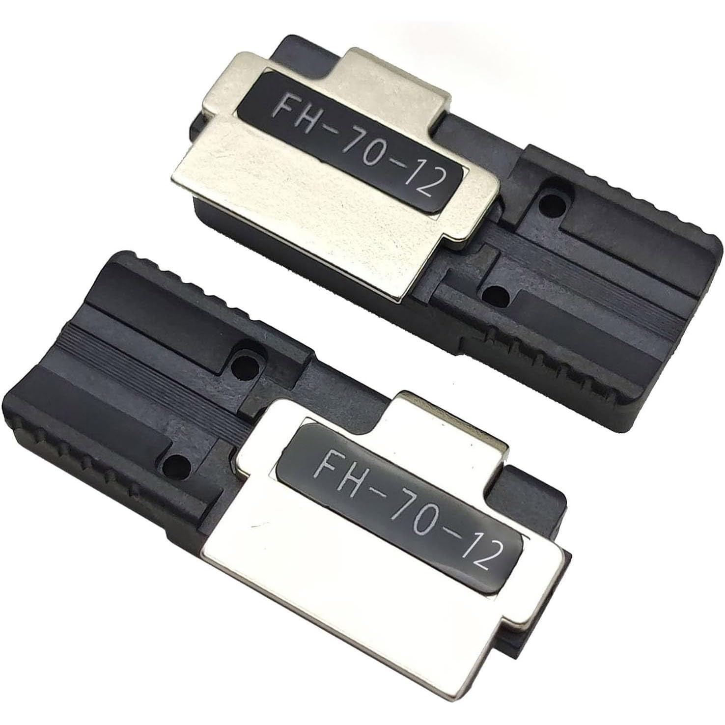 (1 Pair) FH-70-12 Fiber Holder Fixture Chuck for Fujikura FSM-90R FSM-88R FSM-70R FSM-70R+ Ribbon Fusion Splicer