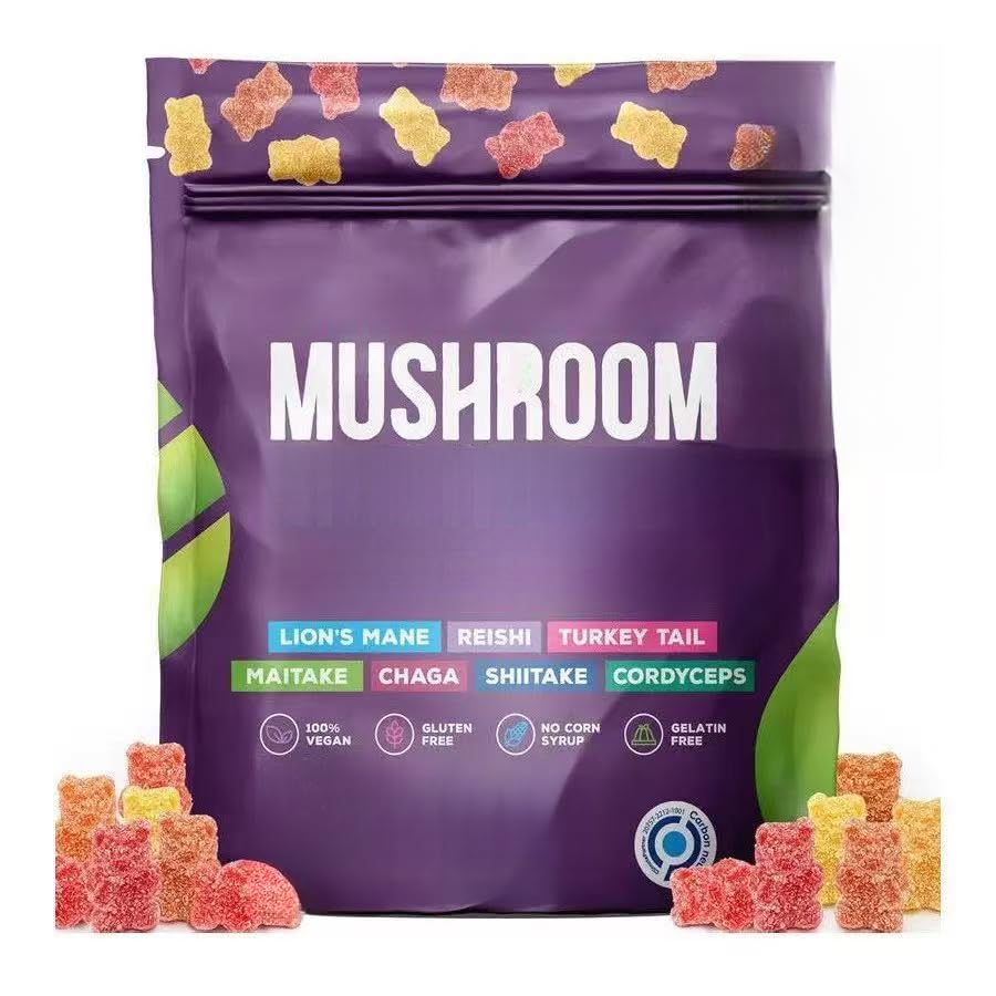 Mushroom Gummies: aumenta le capacità cognitive e le prestazioni