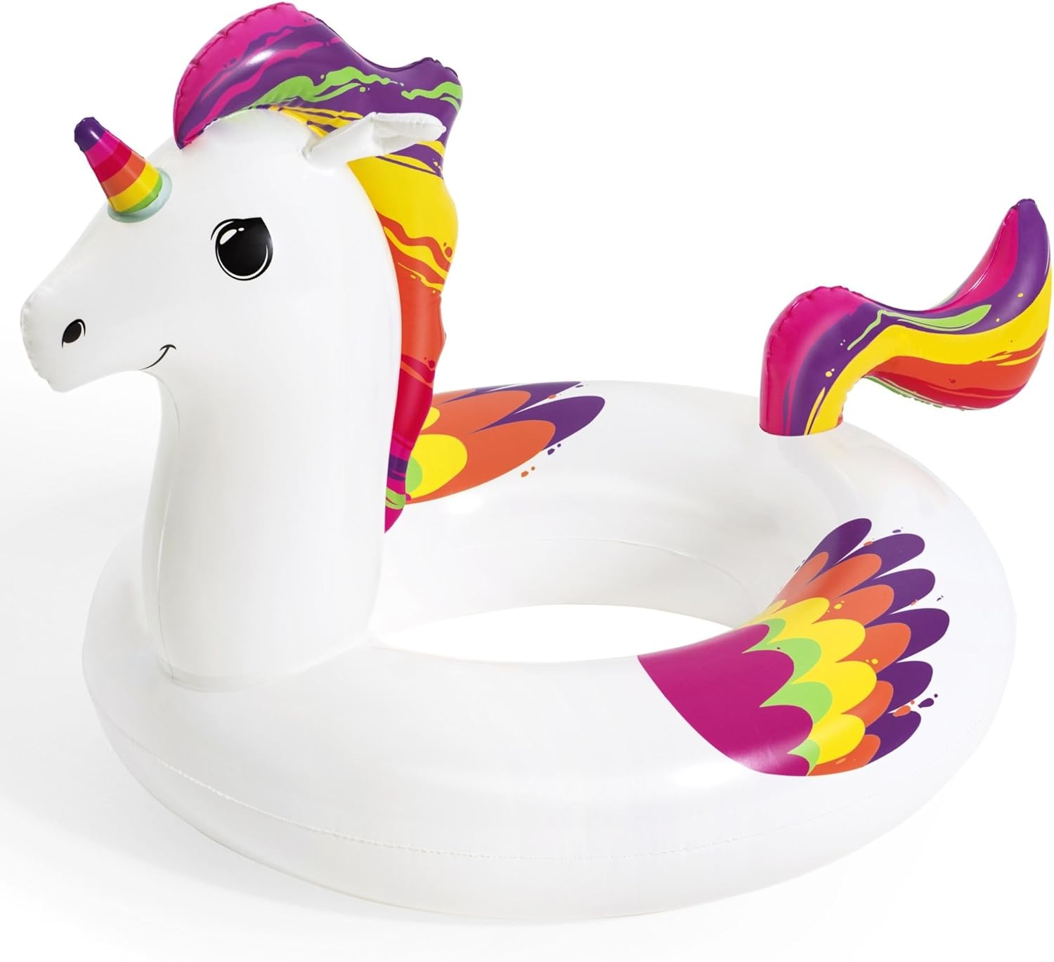 Bestway Fantasy Unicorn Pool Float | Inflatable Rubber Ring, Pool Floats for Kids and Adults