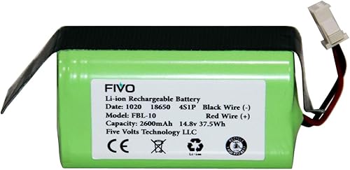 Batería de repuesto para aspiradoras robot Coredy R300, R500+, R550, R580, R650, R3500, R3500S y Amarey A800, A900, Eufy RoboVac 11S, 11S Plus, 11S