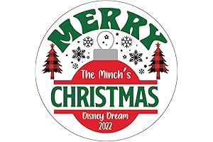 Merry Cruise Decor Christmas Magnets for Cruise Doors