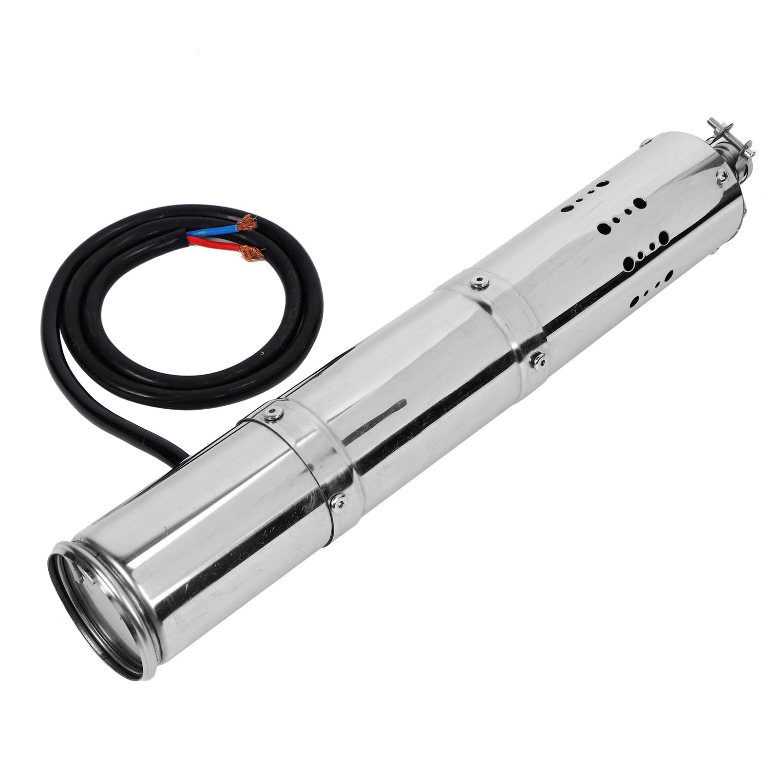 Pompa Sommersa Senza Spazzole, Pompa Sommersa Kit Pompa per Pozzo Profondo CC Solare 12V Pompa Acqua Senza Spazzole a Grande Portata Magnete Permanente Elettrico, Pompe di