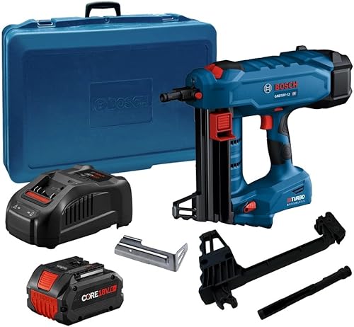 BOSCH GNB18V-12K14 PROFACTOR Kit de clavadora de hormigón de 18 V con (1) batería de alto rendimiento CORE18V de 8 Ah