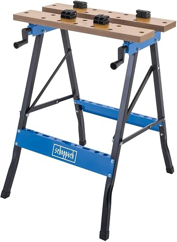 Scheppach Etabli et Table de Serrage Pliable WB150 - Char…
