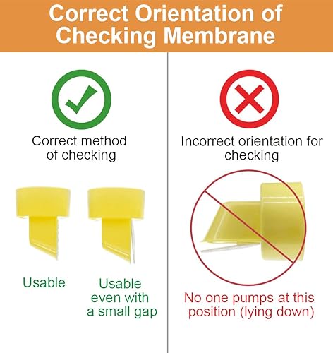 Miniatura 7 de Maymom Tubo compatible con tubos de repuesto Medela dos paquetes 4 tubos 2 válvulas y 2 membranas para bomba Medela con estilo extractor de leche
