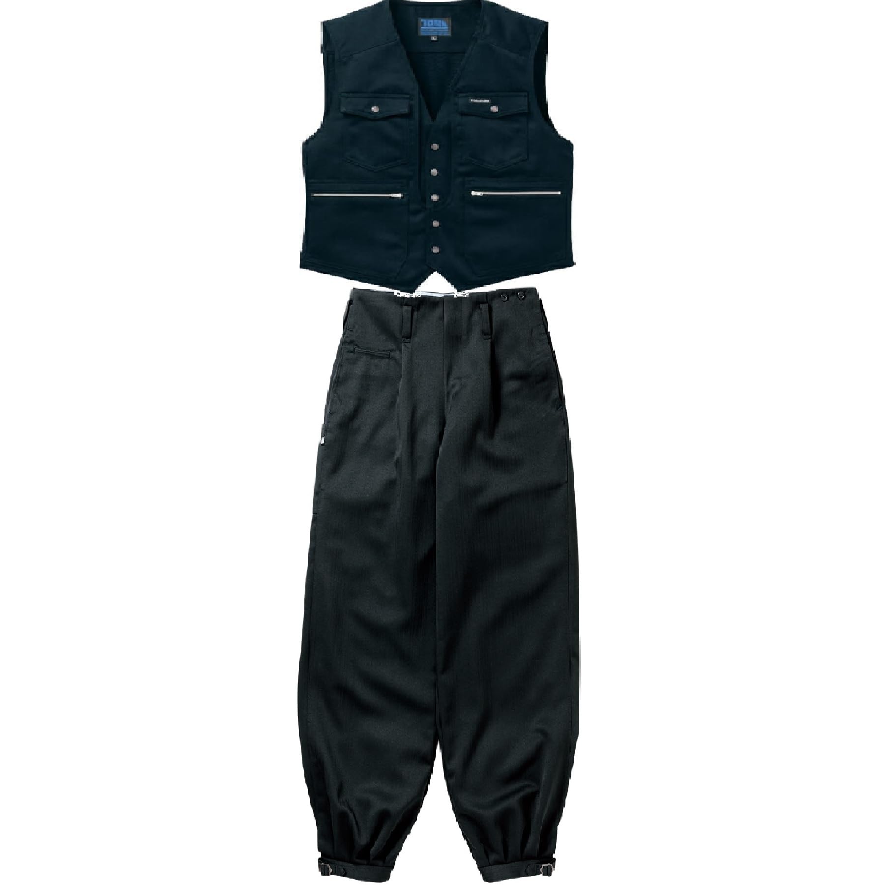 Amazon.co.jp: [寅壱] 寅一 3920シリーズ 上下セットベスト