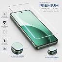 FIRST MART 3D Borderless Tempered Glass for Oppo Reno 14 & Oppo Reno 13 | HD Clear Edge-to-Edge Screen Protector, 9H Scratch Resistant, Oleophobic, Case-Friendly | Pack of 1 gallery image