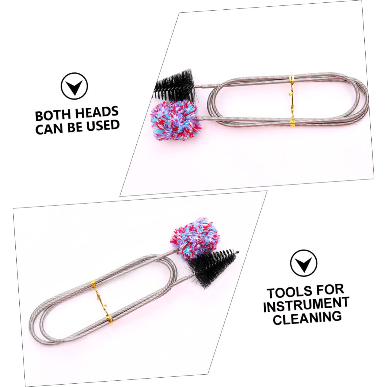 Skyneo Kit De Brosse De Nettoyage En Coton Pour Flûte D Kits De Nettoyage Et D'entretien Pour Saxophone, Kits D'entretien Pour Chiffon Saxophone Alto