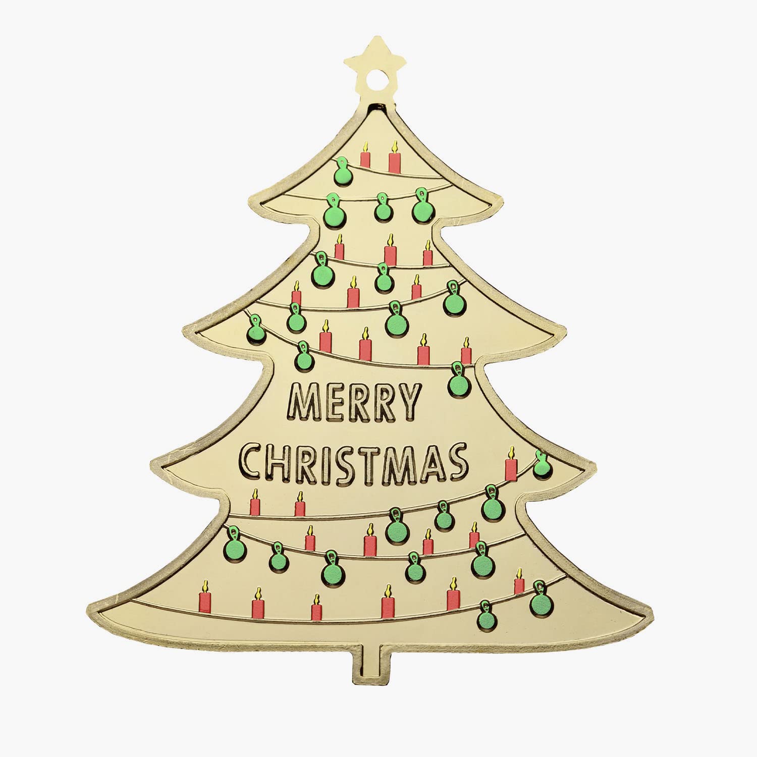 Amazon.co.jp: クリスマスツリー 金メッキ コイン 2 セディス ガーナ