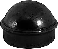 Vista 2 de Tapón para poste de valla de eslabones de cadena de 1-5/8 pulgadas, uso para poste/tubería de 1-5/8 pulgadas de diámetro exterior, tapa de poste