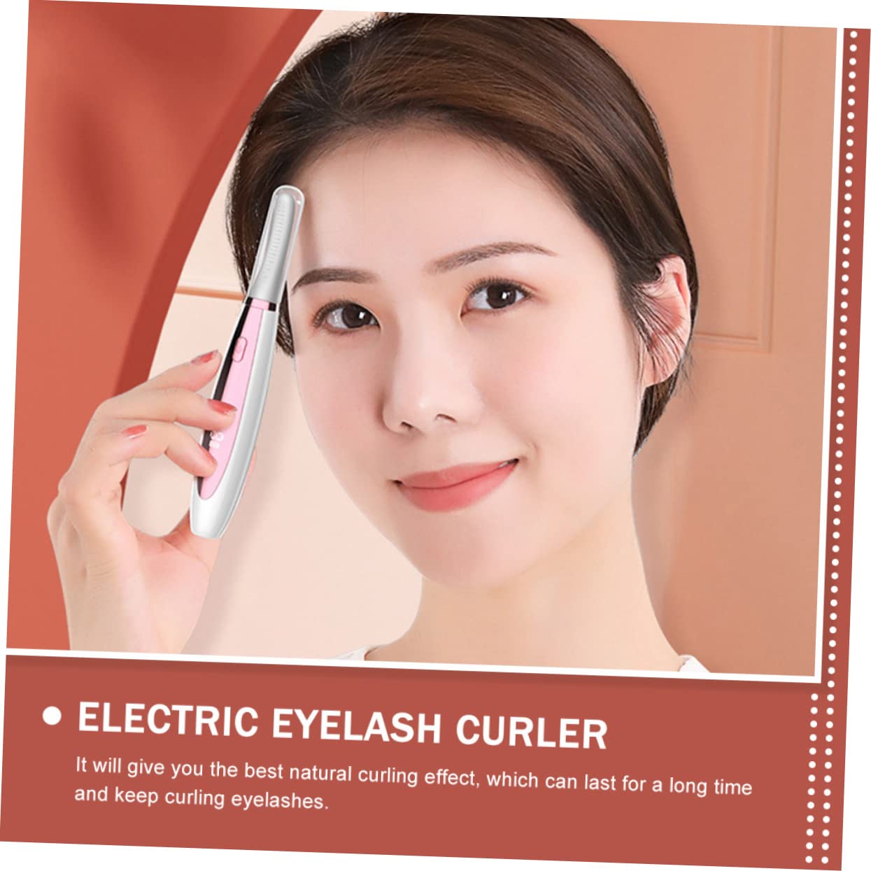 WOONEKY 3stücke Beheizte Wimpernzange Für Wimpern Elektrische Wimpernrolle Tragbar Schnelles Aufheizen Geeignet Für Stylisches Design Langlebig Und Zu Verwenden