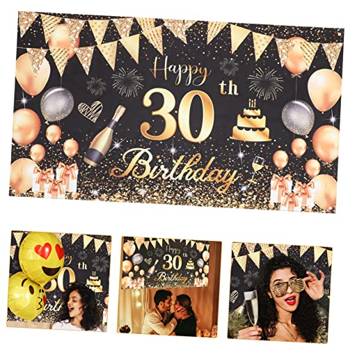 Abaodam 5Pcs Foto Feminina Feliz Reunião De Parede De Casamento Sinal De Fundo Decoração Bandeira Fo