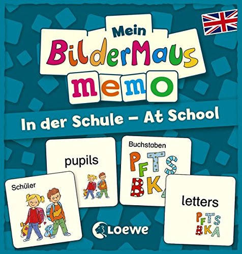 Preisvergleich Produktbild Mein Bildermaus-Memo - Englisch - in Der Schule - at School