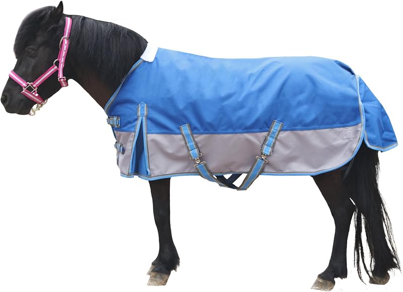 Manta para Mini Horse e Pônei 1200D Impermeável sem Enchimento Gallopoff