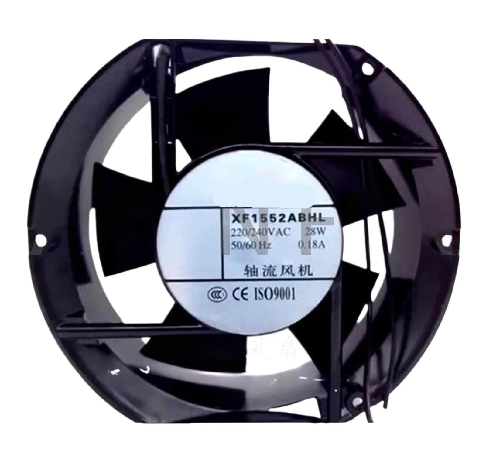 YUIDVJQWS XF1552ABHL 220V 0.18A 17251 17CM Cooling Fan
