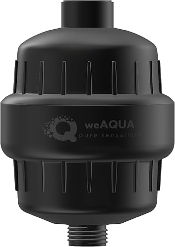 Miniatura 14 de weAQUA Filtro de ducha resistente NO BS con cartucho de repuesto adicional, 99% de eliminación para agua dura, cloro, fluoruro, metales pesados,