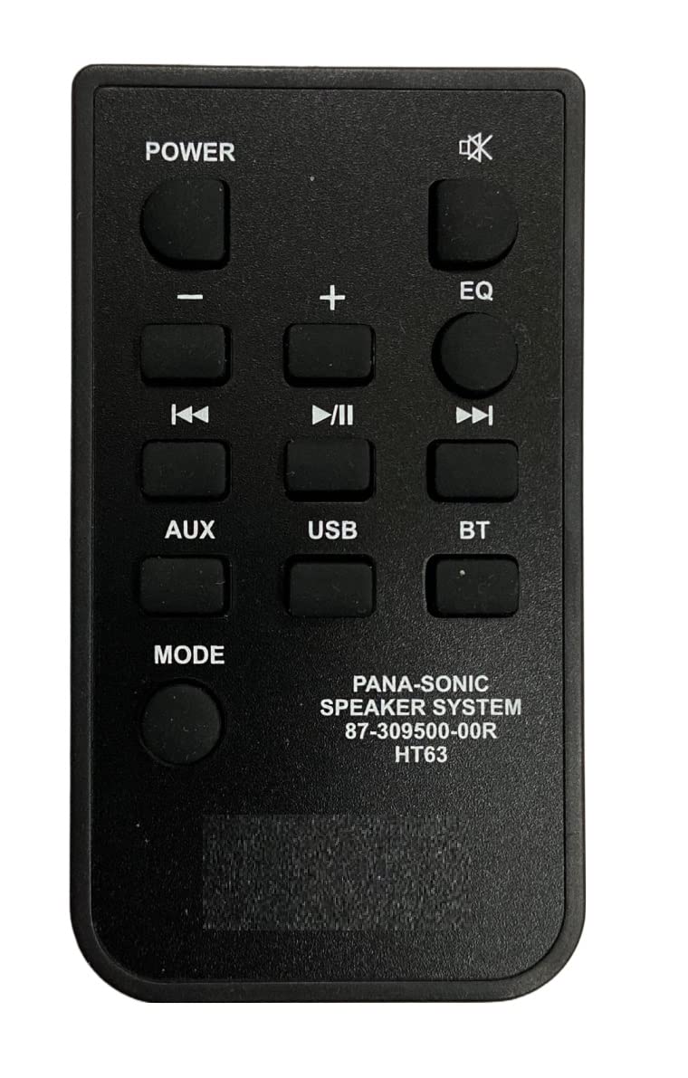 SHIELDGUARD® Remote Control HT6387-309500-00R Compatible for Pana-Sonic Audio System (Black) (B0B6XY7RTM) Amazon Price History, Amazon Price Tracker