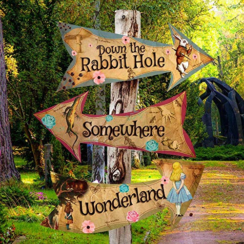 Alice in Wonderland Arrow Signs - Image 7