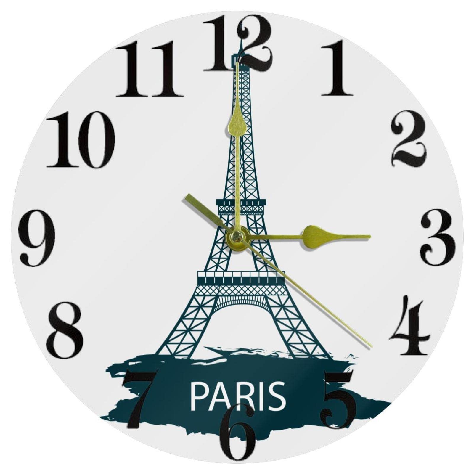 Horloge murale silencieuse pour éliminer le tic-tac agaçant dans la chambre