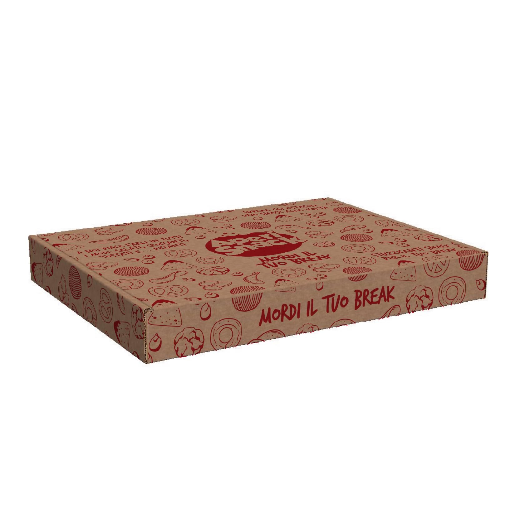 Aperisnack® - AP04.007.17 - Mais Jumbo Chili Snack Box 14 Monoporzioni da 25g Snack Tascabili