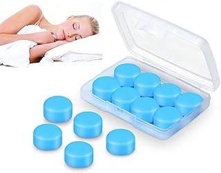 Ear Plugs ,Sumwitun silicone ear plugs, 8 PACK Noise Cancelling Ear Plugs for Sleep, Earplugs Reusable Protection from Water and Noise.Earplugs for Swimming,Studying, Travel,Motorcycle,Snoring,SNR27dB