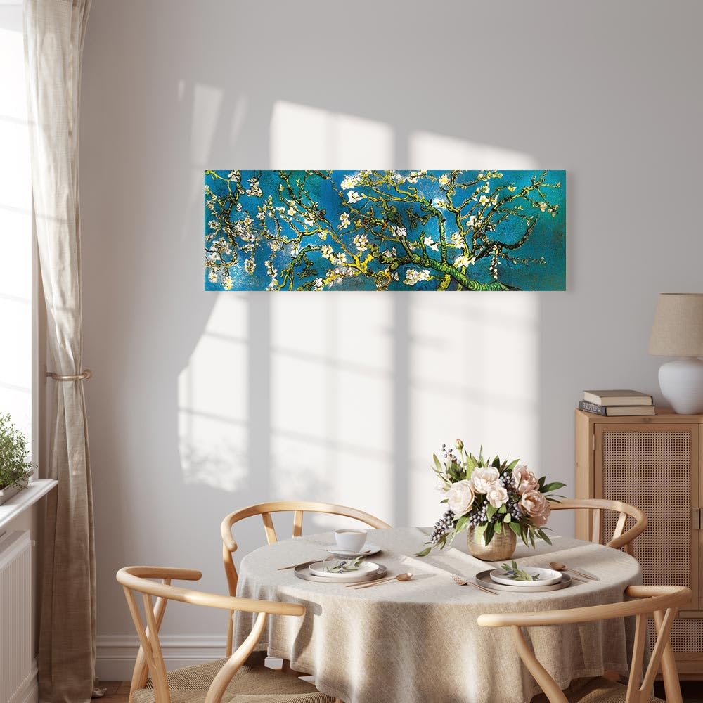 murando - Quadro Acustico Mandorlo 1 pezzo schiuma acustica Quadri Moderni Camera da Letto Matrimoniale - Stampa su Tela - Pannelli Fonoassorbenti Decorativi - Fonoassorbente Acustiche