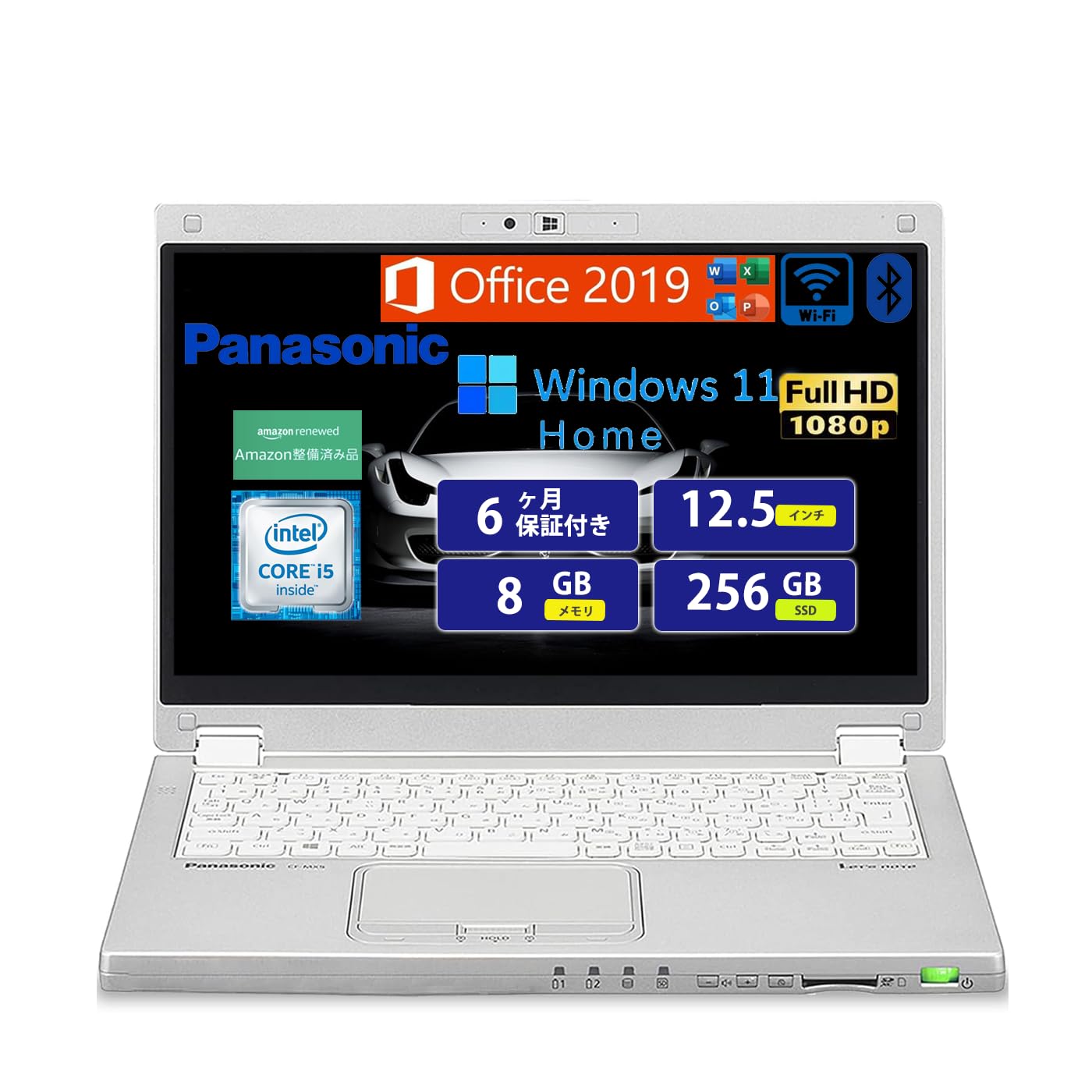 Amazon.co.jp: Panasonic Laptop CF-MX5 / 12.5 Type, Touch Panel, MS