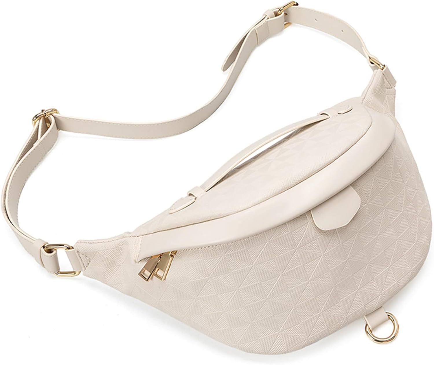 Crossbody Sling Bag for Women & Men – Trendy Checkered Fanny Pack – Waist Bag for Travel, Festival & Daily Commute | Lightweight, for Travel, Adjustable Strap, Hidden Pocket - Image 5