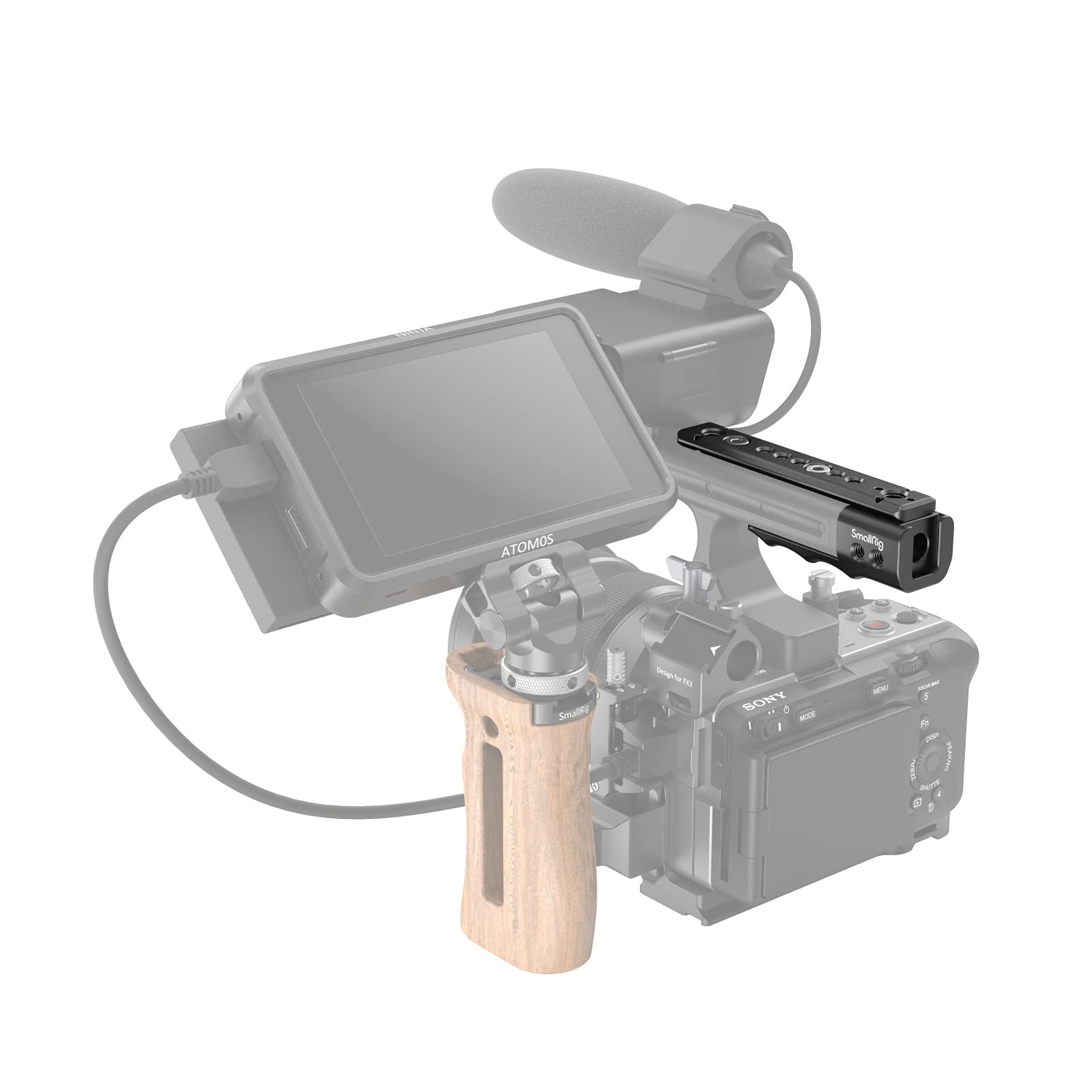 Amazon | スモールリグ(Smallrig) #MD3490 Sony FX3 XLRハンドル専用 