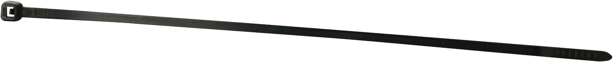 Install Bay BCT8S Cable Tie 8-Inch 18-Pounds Thin, Black (100-Pack)