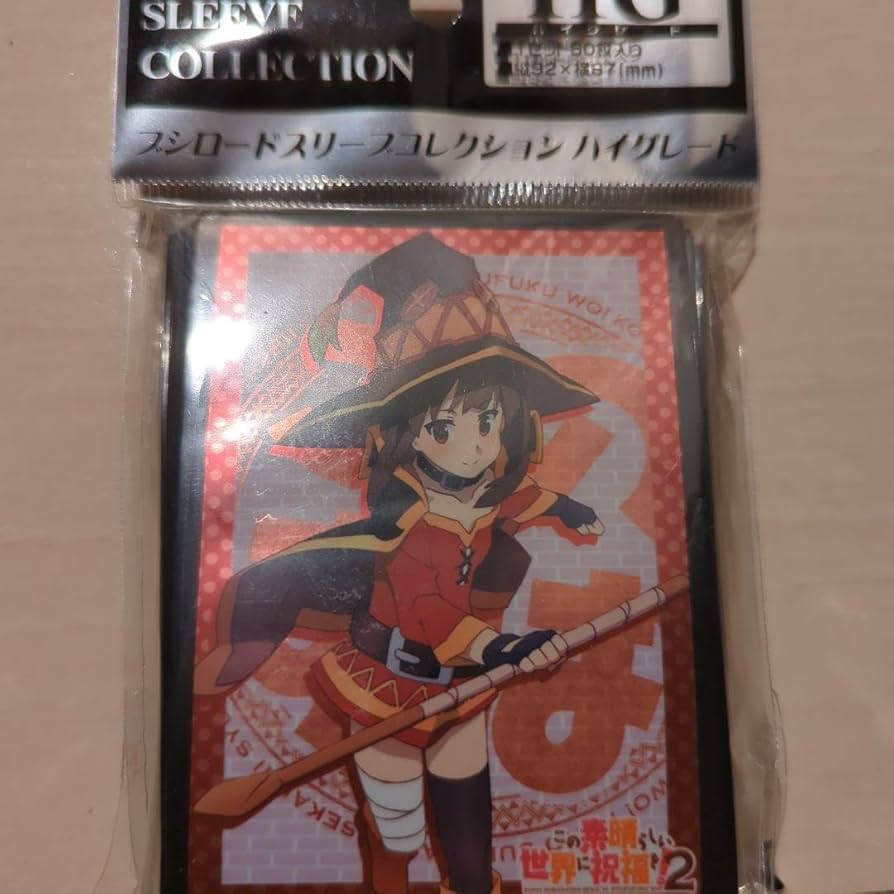 新品未開封　この素晴らしい世界に祝福を! スリーブ　めぐみん　17 60枚 Amazon | ブシロードスリーブコレクションHG (ハイグレード) Vol