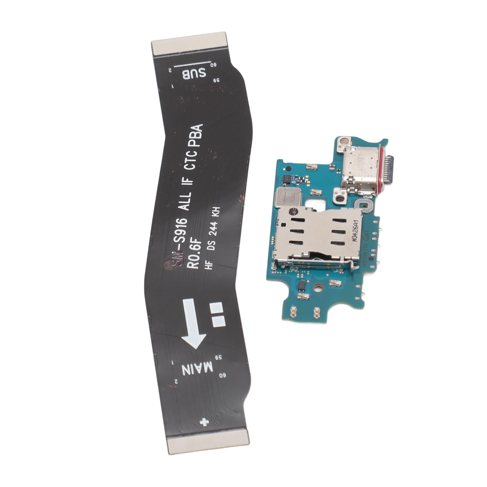 BROLEO Porta di Ricarica del Telefono Connettore Dock Connettori Scheda Dock S916U per Accessori USB Sm Adattatore Connettore Adattatore Connettore Telefonico Cavi Flessibili