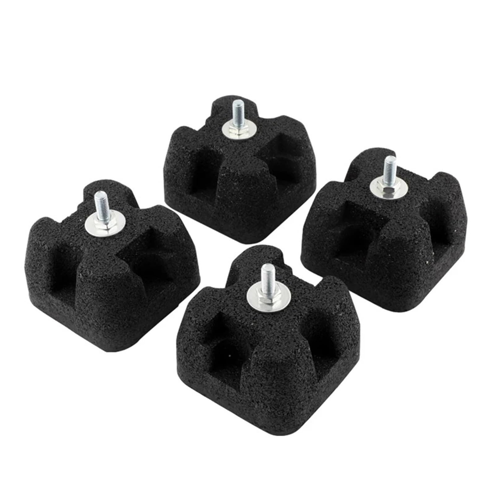 Ixllppyfn 4Pcs Rubber Noise Prevention Base Air Conditioner Cushion Outside Rubber Support Bear 200Kg