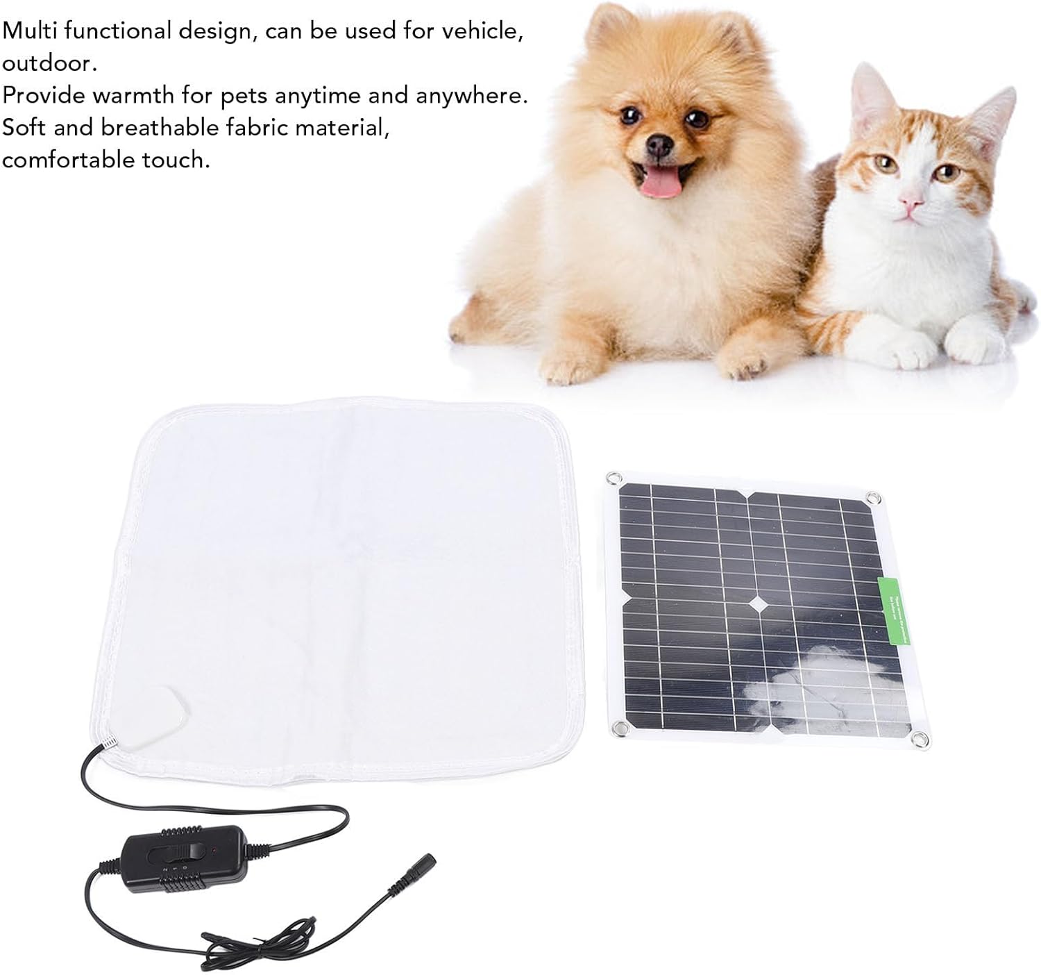 Stay Cozy Anywhere: The Ultimate Solar Panel Pet Heating Pad Reviewed!