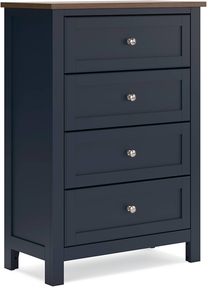 Amazon.com: Signature Design by Ashley Landocken Shaker 4-Drawer