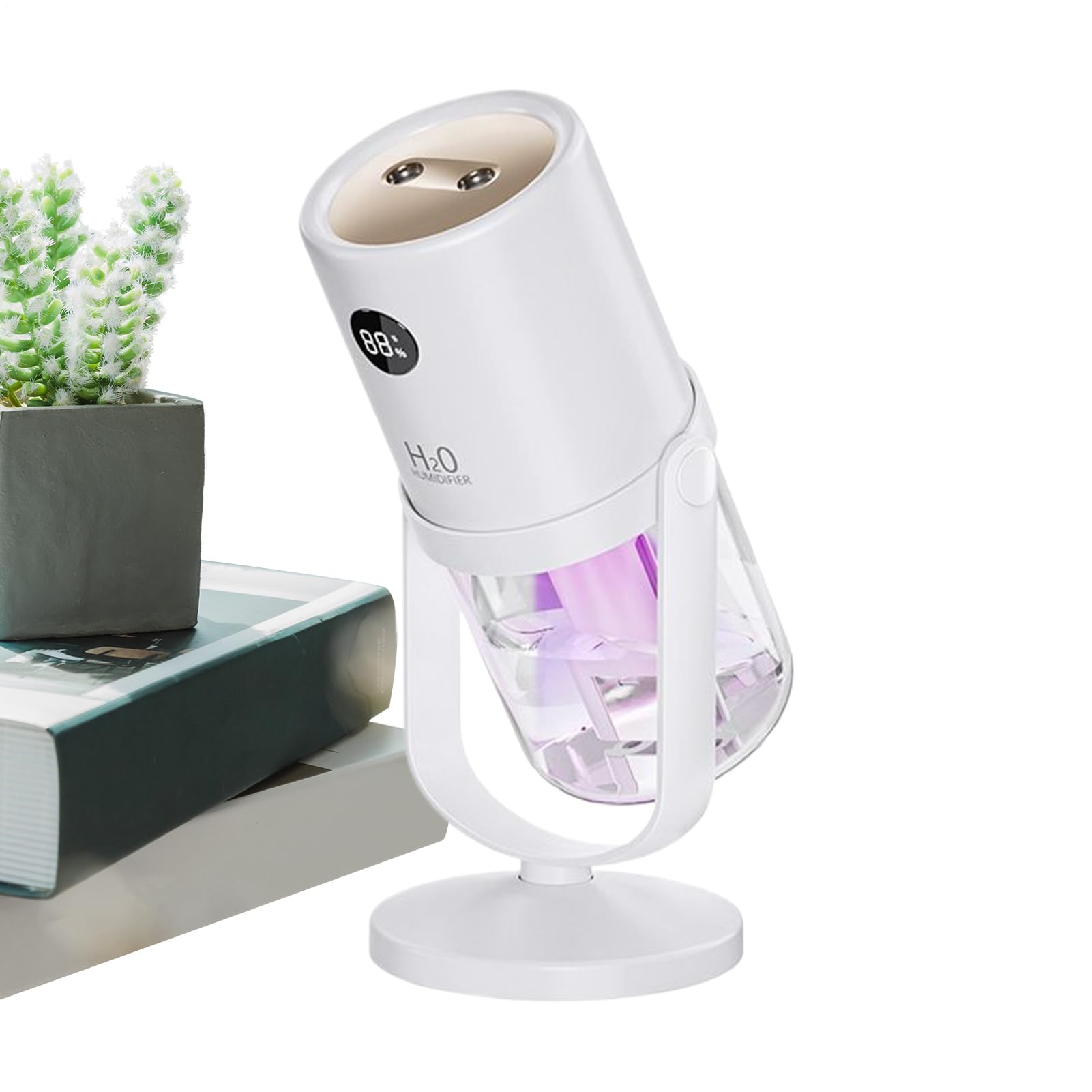 Umidificatore Per Interni Umidificatore a Doppio Beccuccio con Display