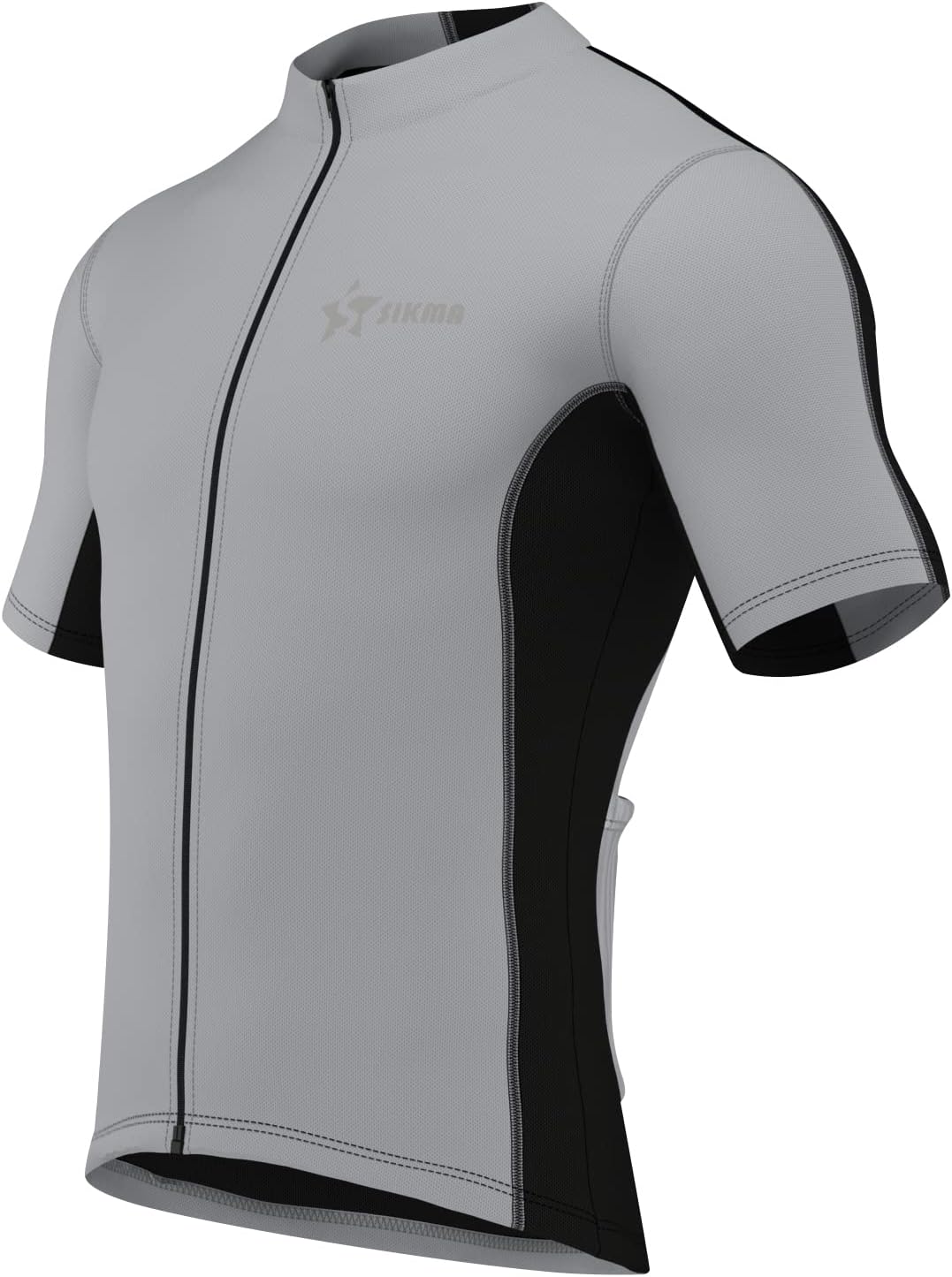 Mens Cycling Jersey Short Sleeves Polyester Bicycle Bike Top Shirt running gym wear sports top