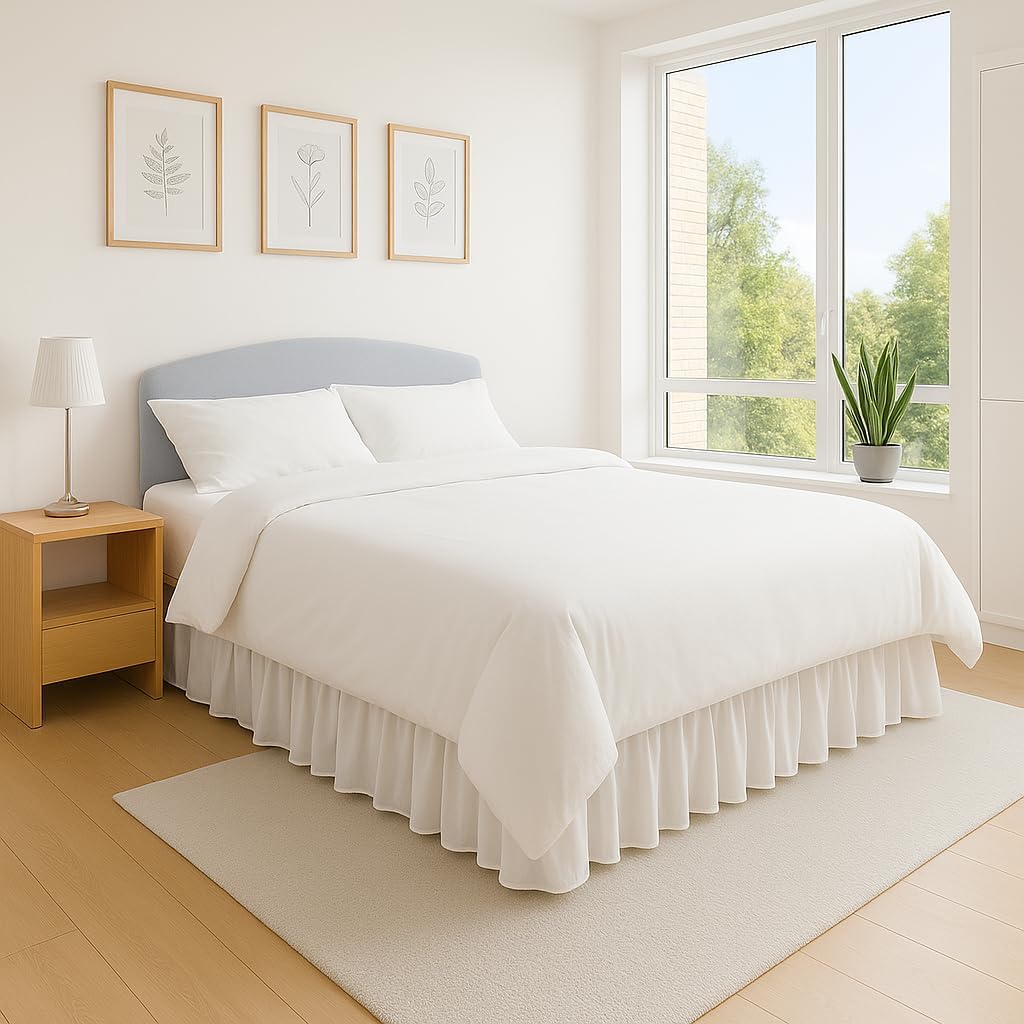 Comfortnights White Kingsize Terry Waterproof Duvet Protector 230 X 220 Cms