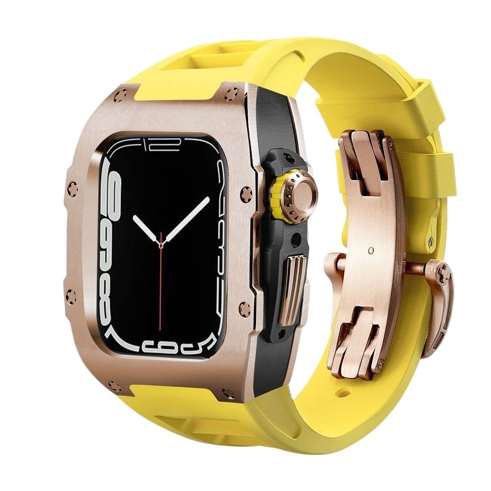 Protéger Apple Watch 45mm avec un kit boîtier acier inoxydable - 8