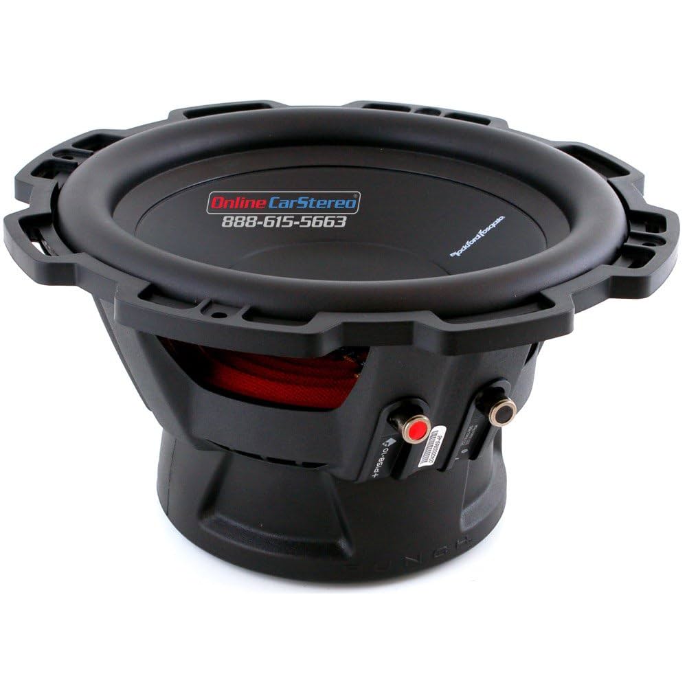 カーオーディオ Rockford ( Punch ) +P1S8-10 Rockford Fosgate Punch P1S8-10 10″ Subwoofer Thiele/Small