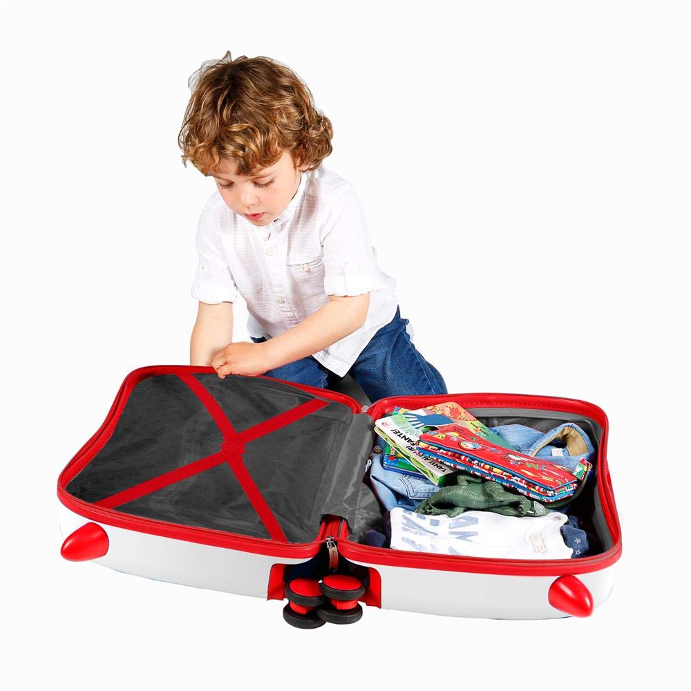 Disney, Cars Joy Maleta Infantil Multicolor 50x38x20 cms Rígida ABS Cierre combinación 34L 2,1 Kgs 4 Ruedas Equipaje de Mano