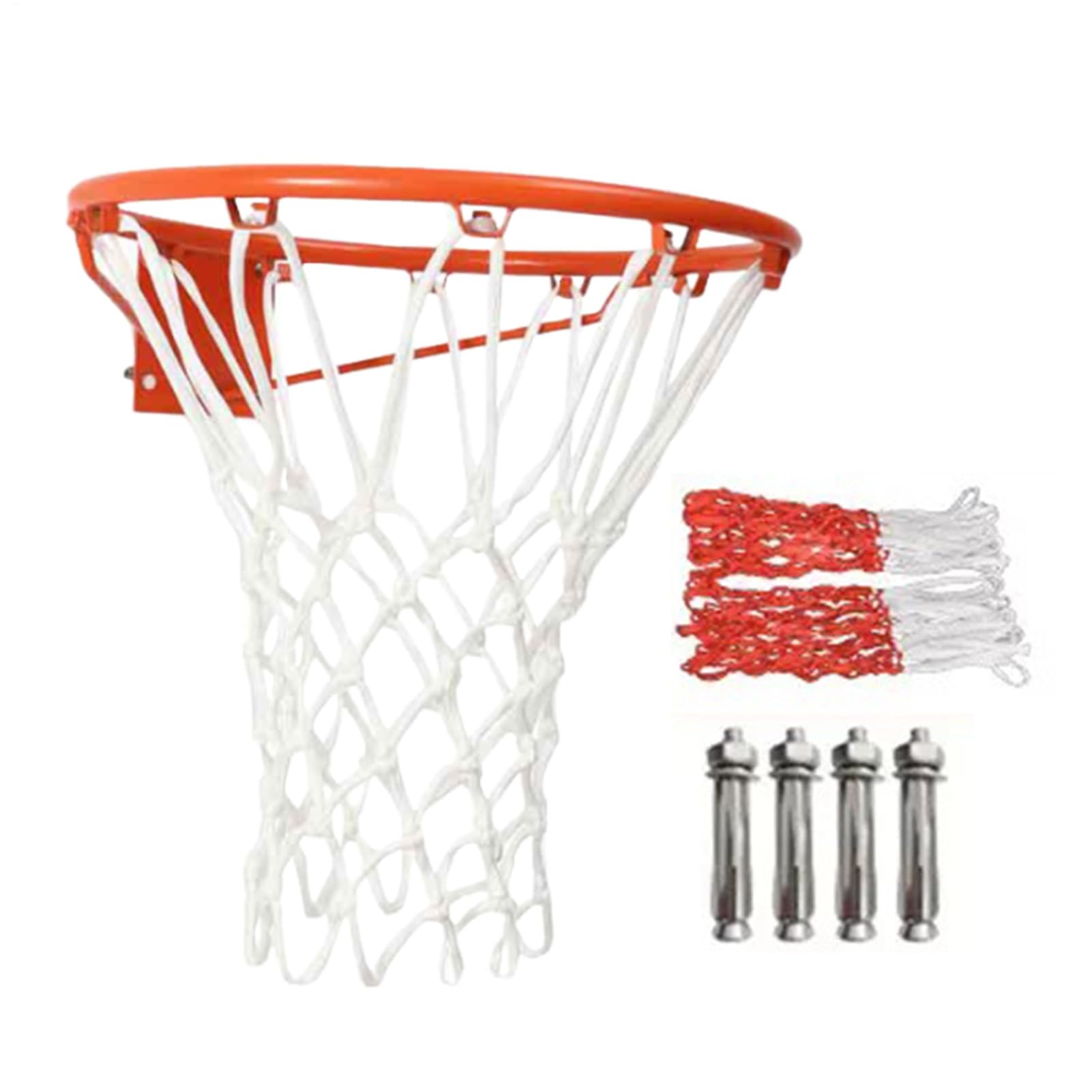 Canasta de baloncesto montada en la pared - Cesta móvil exterior, marco estable, diseño antivuelco, adecuado para ejercicios en patio, entretenimiento en la calle, actividades familiares