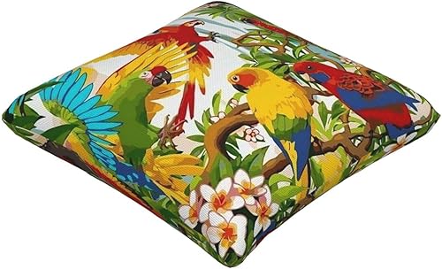 Miniatura 2 de ChangQingArt Fundas de almohada de lino y algodón de 18 x 18 pulgadas, fundas de cojín cuadradas para sofá cama