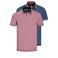 JACK & JONES JJEPAULOS POLO SS 2PK MP NOOS, Polo-Shirt Uomo