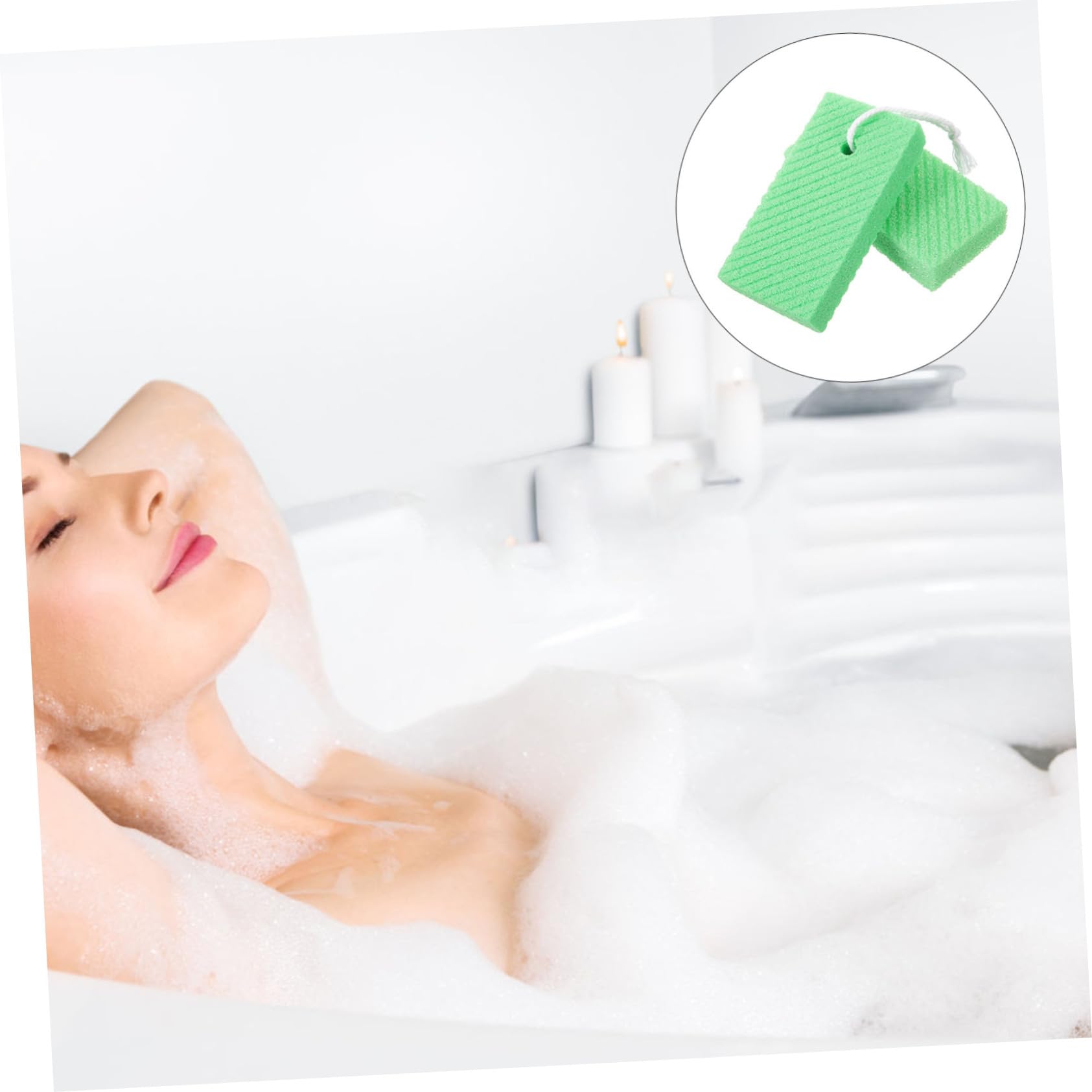 VICASKY Ergonomic Foot Exfoliators Pumice Stones Bath Scrub for Dead Skin 8pcs Foot Remover Random