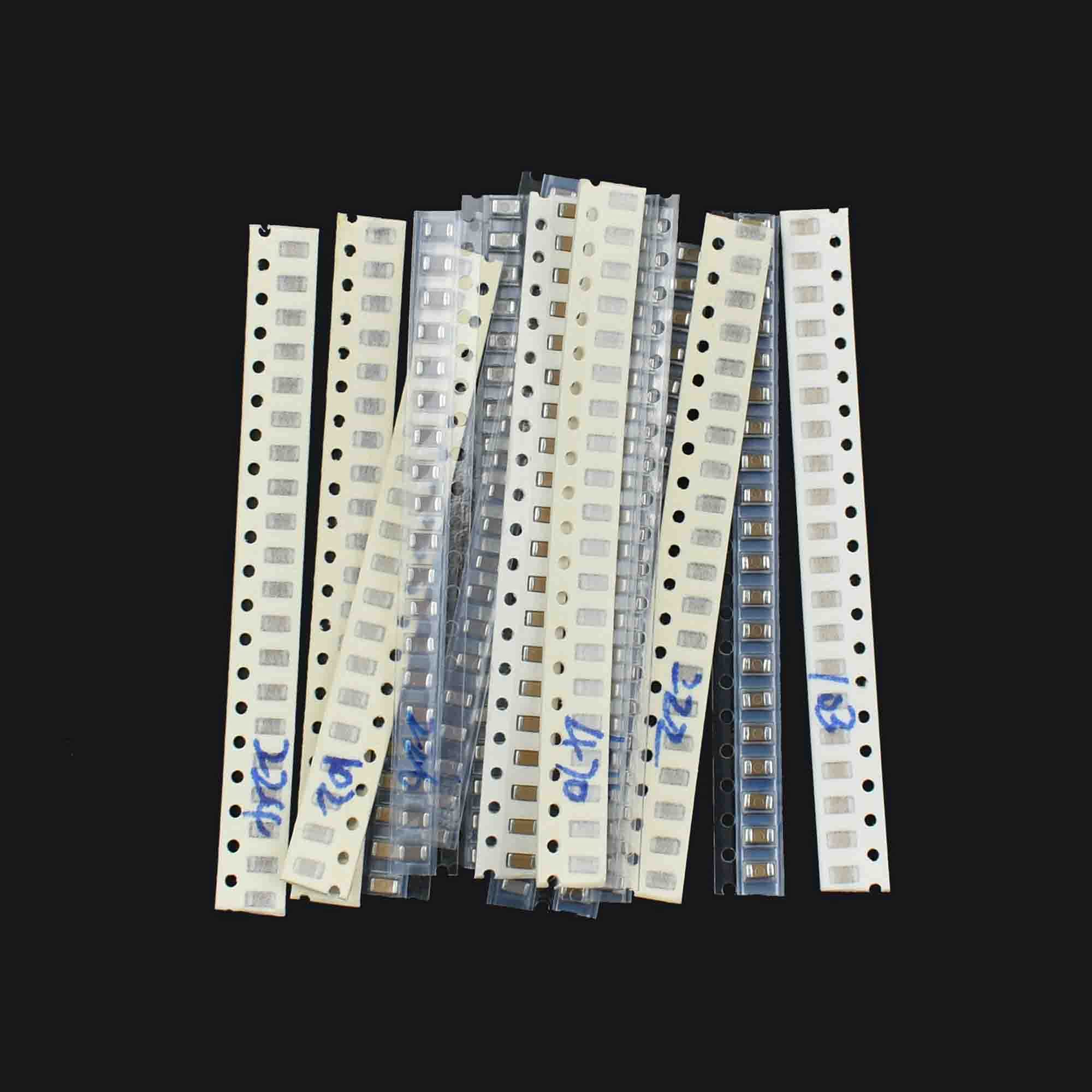 Reland Sun 16values*20pcs=320pcs 1206 SMD Capacitor assorted kit 10pF-22uF component diy samples kit