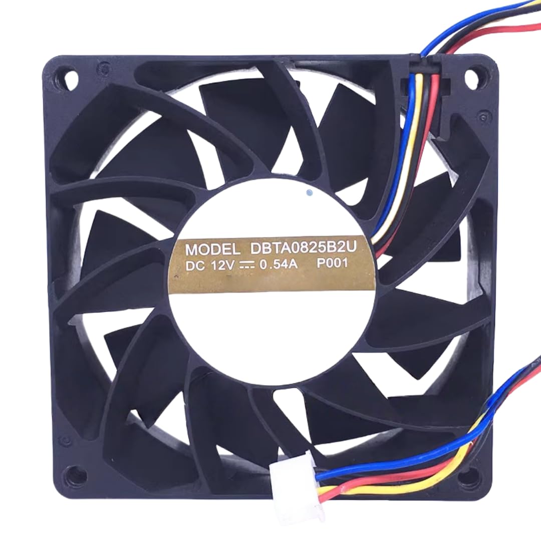 CZVJUKBYP DBTA0825B2U DC12V 0.54A 4200RPM 8025 Cooling Fan 80x80x25MM