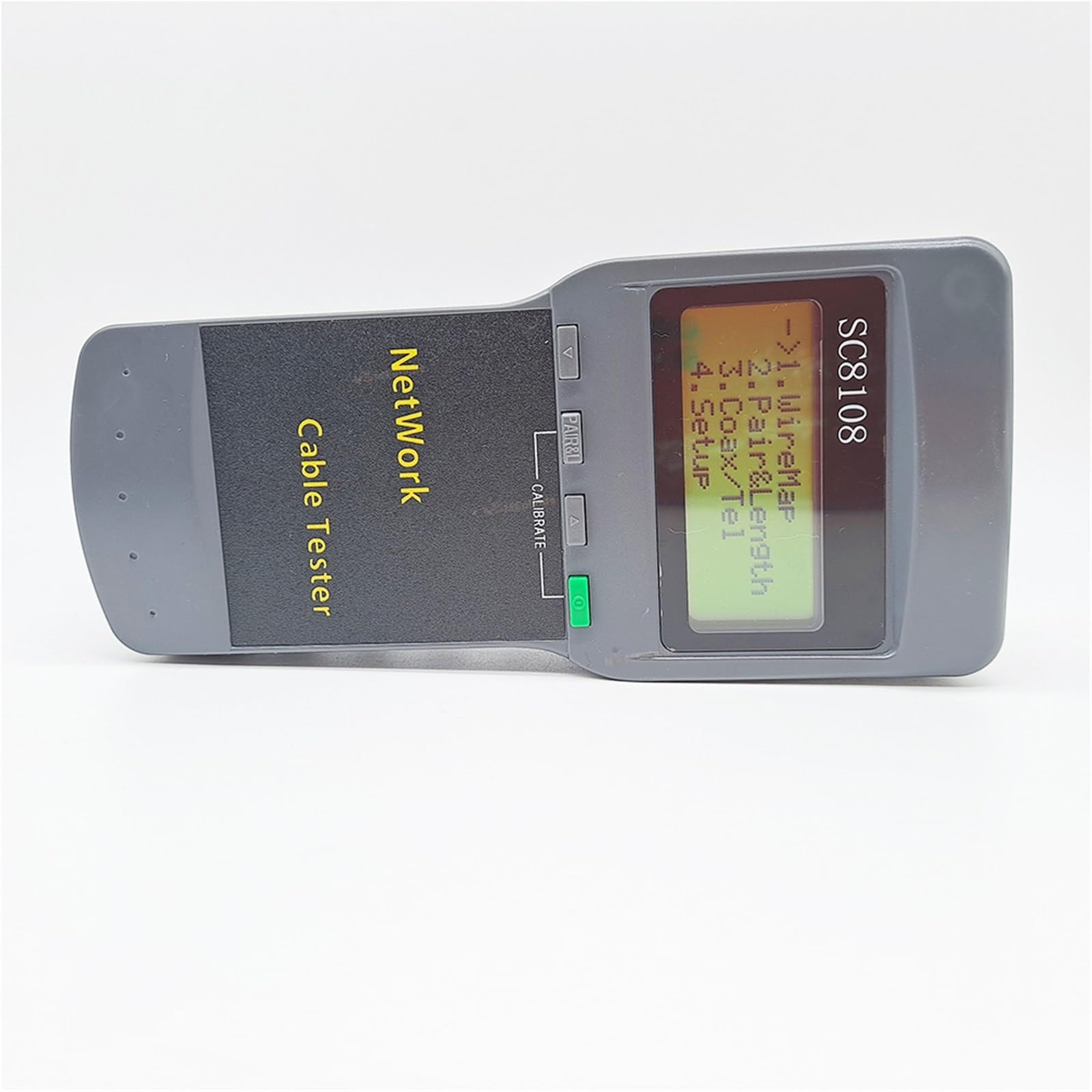 SC8108 Testeur de câble réseau de données PC numérique LCD, téléphone, LAN, Multifonction, sans Fil, avec RJ45
