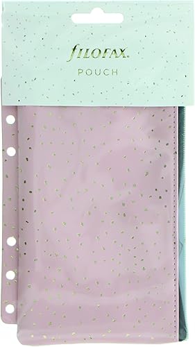 Miniatura 2 de Filofax Accesorio, compatible con tamaño A5personal, bolsa con cremallera, 6.7 x 4.02 pulgadas, colección de confeti (B132709)
