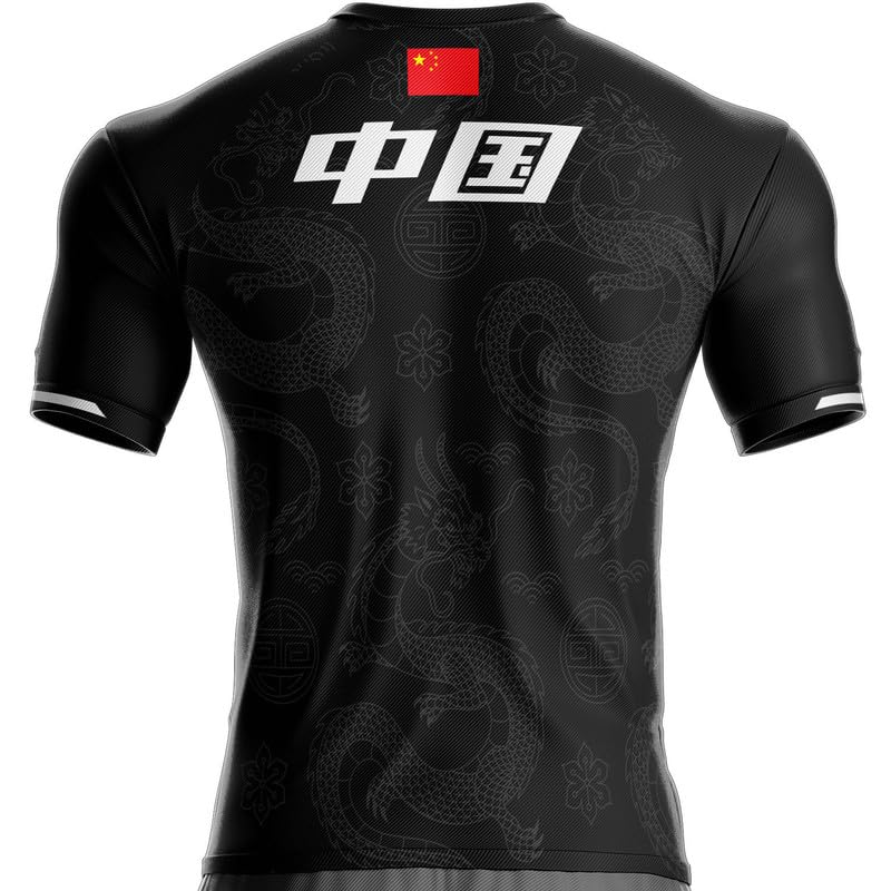 Camiseta China CH-86 Fútbol Bandera China S